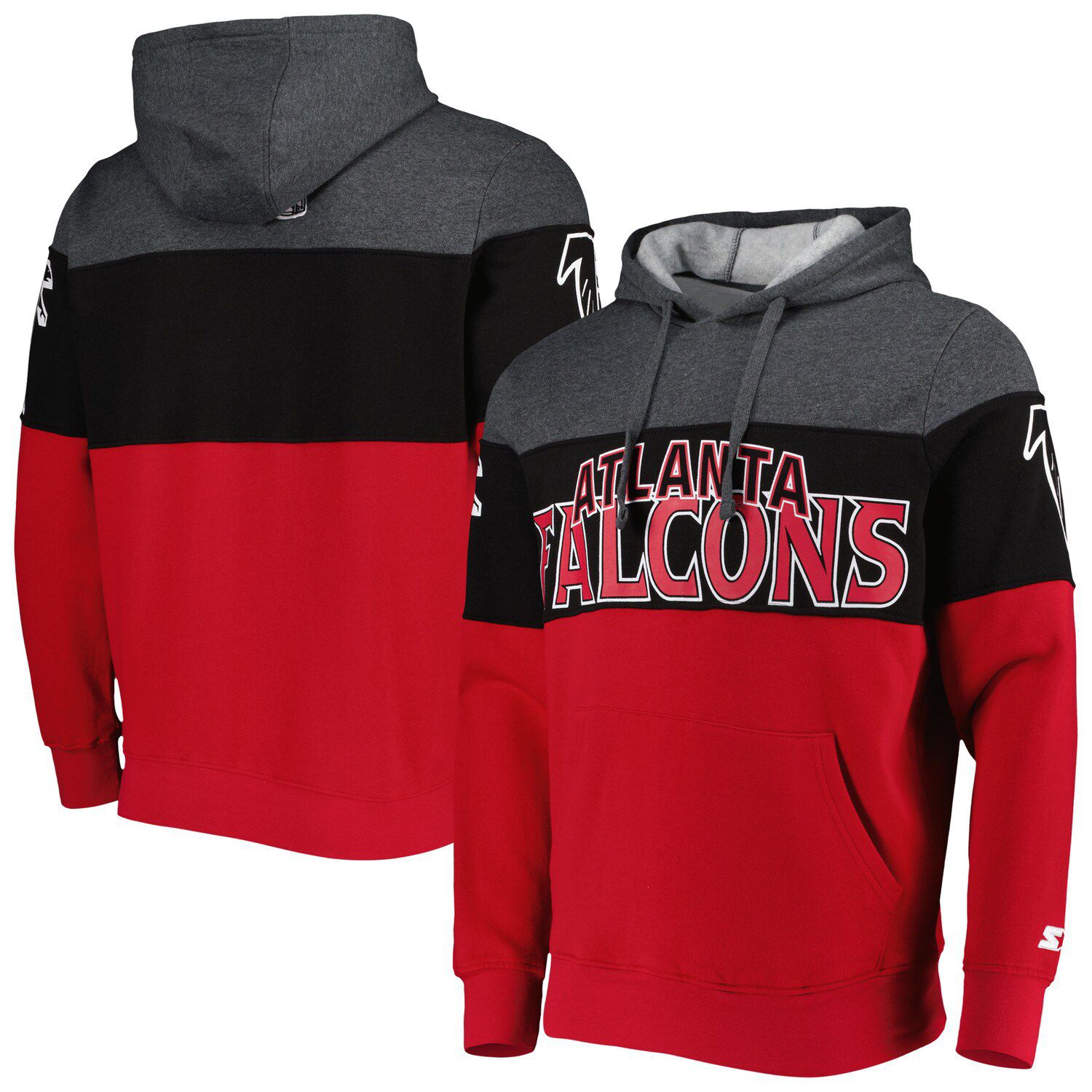 Atlanta Falcons Fanatics Branded Instant Replay Pullover Hoodie