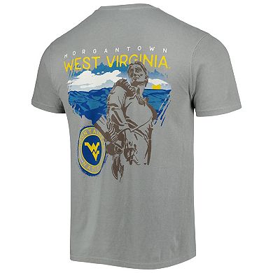 Men's Gray West Virginia Mountaineers Hyperlocal T-Shirt