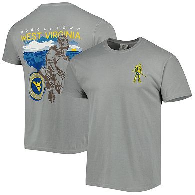 Men's Gray West Virginia Mountaineers Hyperlocal T-Shirt