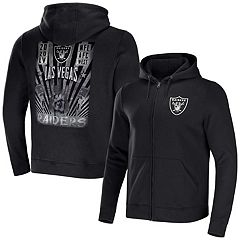 Women's Antigua Heather Gray Las Vegas Raiders Lightweight Jackpot Raglan  Half-Zip Pullover Hoodie