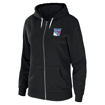 Ny rangers zip up hoodie hotsell