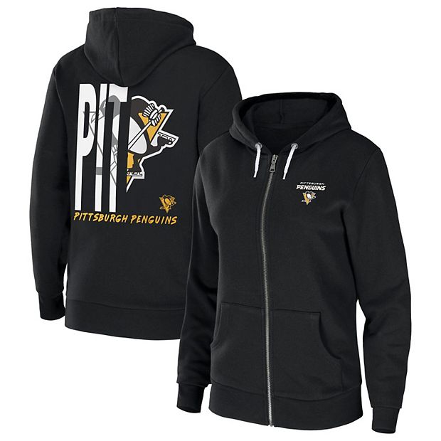 Nhl Pittsburgh Penguins Girls' Long Sleeve Poly Fleece Hooded