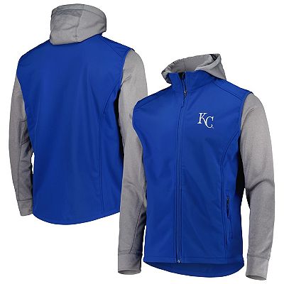 Men's Dunbrooke Royal/Heather Gray Kansas City Royals Alpha Full