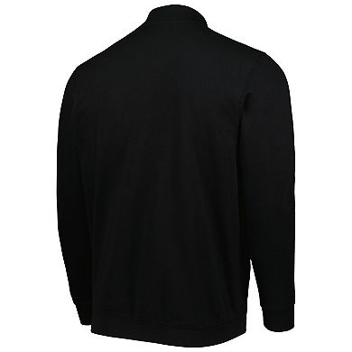 Men's Colosseum Black Maryland Terrapins Tortugas Quarter-Zip Sweatshirt