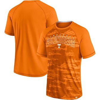 Men's Fanatics Branded Tennessee Orange Tennessee Volunteers Arch Outline Raglan T-Shirt