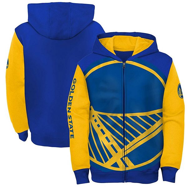 Warriors zip best sale up hoodie