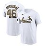 Men's Nike Paul Goldschmidt White St. Louis Cardinals 2022 MLB All-Star Game Name & Number T-Shirt