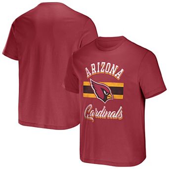Men's NFL x Darius Rucker Collection by Fanatics Cardinal Arizona Cardinals Stripe T-Shirt