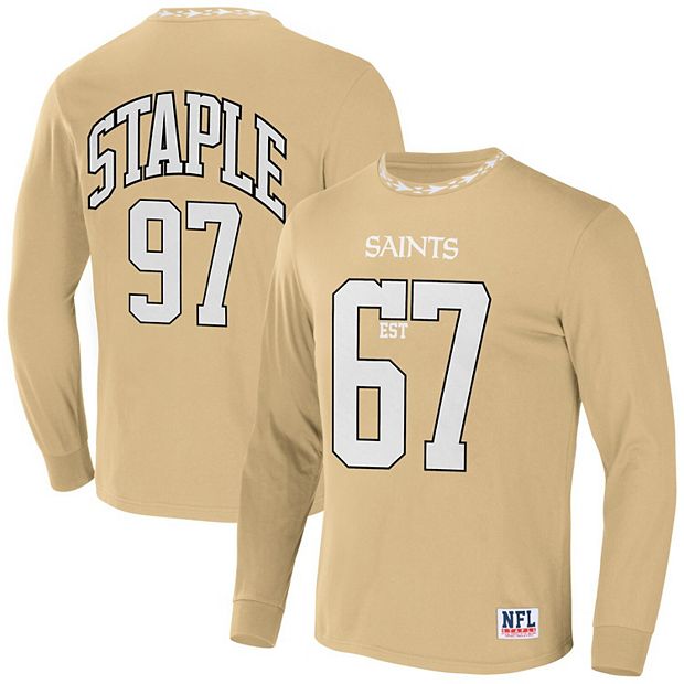 New Orleans Saints Concepts Sport Meter Long Sleeve T-Shirt & Pants Sleep  Set - Black/Gold