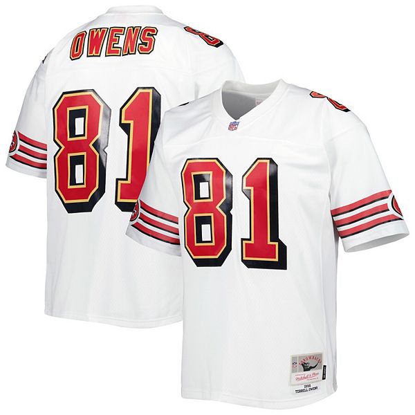 Mitchell & Ness Terrell Owens San Francisco 49ers Authentic Football Jersey  in Red for Men