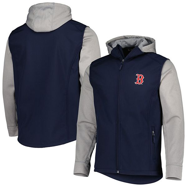 Men's New York Yankees Dunbrooke Navy/Heather Gray Alpha Full-Zip