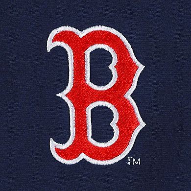 Men's Dunbrooke Navy/Heather Gray Boston Red Sox Alpha Full-Zip Jacket