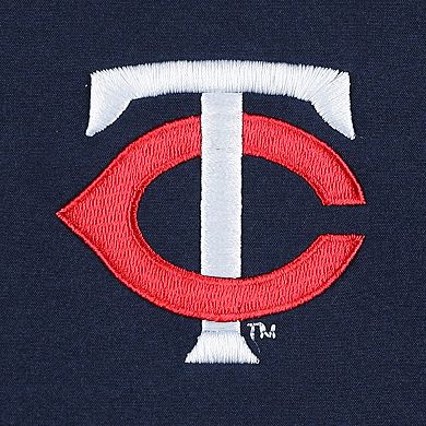 Men's Dunbrooke Navy/Heather Gray Minnesota Twins Alpha Full-Zip Jacket