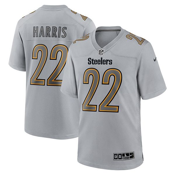 Men's Nike Najee Harris Gray Pittsburgh Steelers Atmosphere