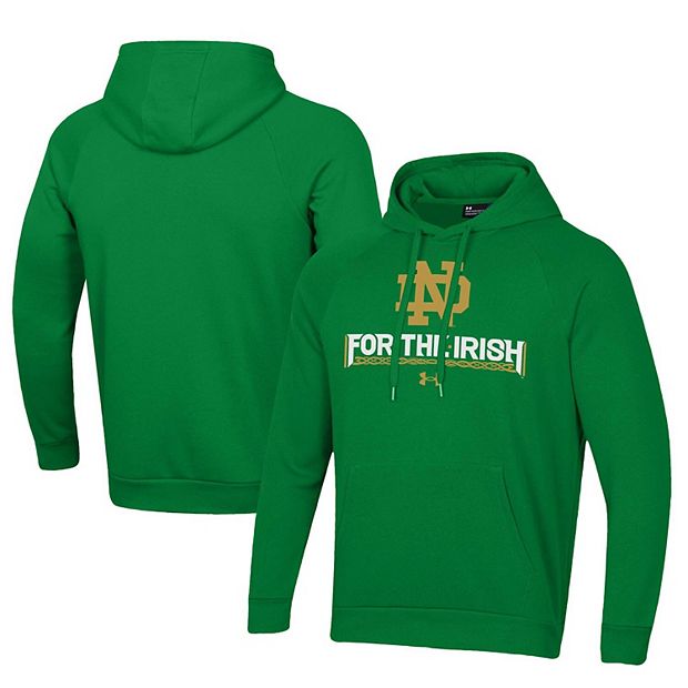 Green notre dame on sale hoodie