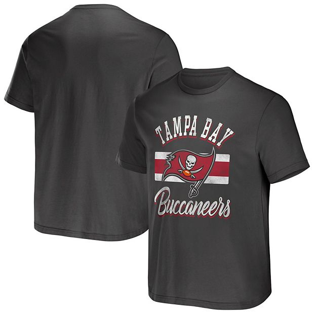 Tampa Bay Buccaneers Men's T-Shirt Beach Shorts 2 Piece Short Pants Tee Top  Set