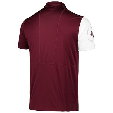 Men's adidas Maroon Texas A&M Aggies AEROREADY Polo