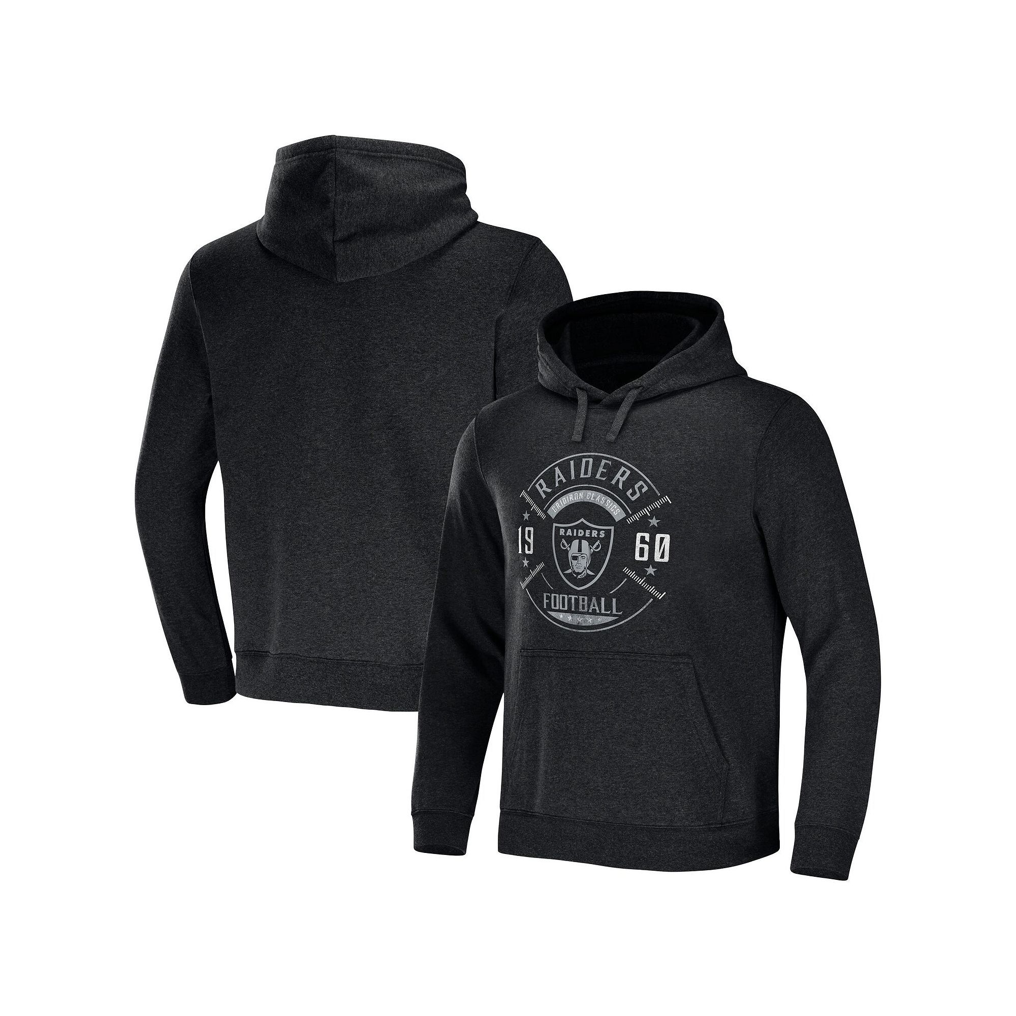 Mens NFL x Darius Rucker Collection by Fanatics Heather Charcoal Las Vegas