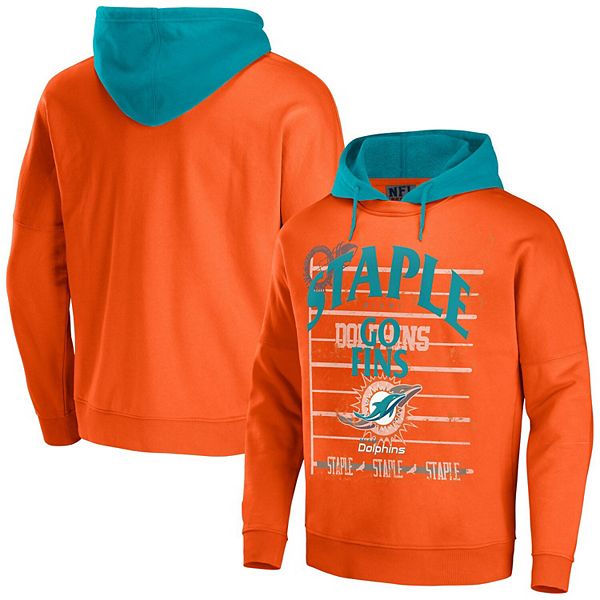 Nfl Miami Dolphins Oversized Hoodie in Washed Black | Hallensteins US