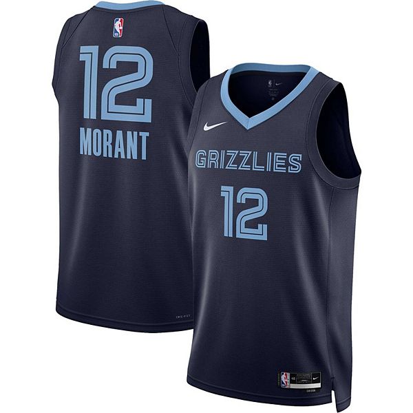 Memphis Grizzlies Nike NBA Authentics Dri-Fit Athletic Shorts Men's New XS