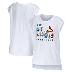 STARTER Women's Starter Red/Navy St. Louis Cardinals Power Move T-Shirt