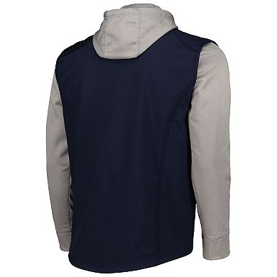 Men's Dunbrooke Navy/Heather Gray St. Louis Cardinals Alpha Full-Zip Jacket