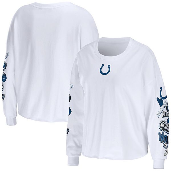 20% SALE OFF Indianapolis Colts Women's T Shirt Printed Floral V-Neck – 4  Fan Shop