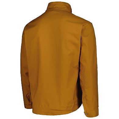 Men's Dunbrooke Tan St. Louis Cardinals Journey Tri-Blend Full-Zip Jacket