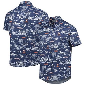 Men's Reyn Spooner Navy Virginia Cavaliers Classic Button-Down Shirt
