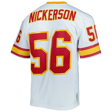 Men's Mitchell & Ness Hardy Nickerson White Tampa Bay Buccaneers 1996 Legacy Replica Jersey