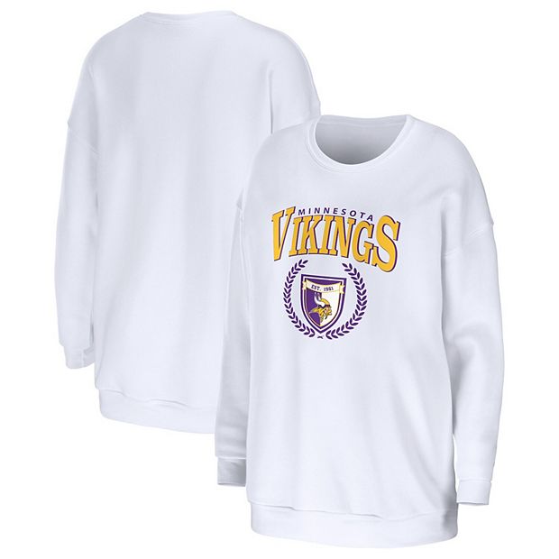 White minnesota vikings outlet sweatshirt