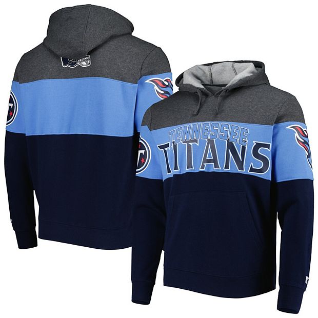 Men's Starter Heather Charcoal/Navy Tennessee Titans Extreme