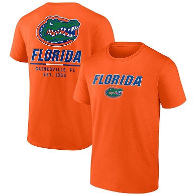 Men's Fanatics Branded Orange Florida Gators Game Day 2-Hit T-Shirt