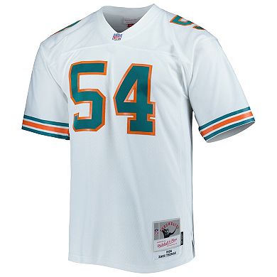 Men's Mitchell & Ness Zach Thomas White Miami Dolphins Legacy Replica Jersey