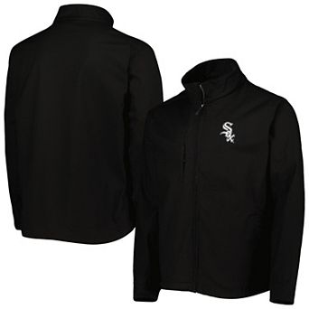 Men's Dunbrooke Black Chicago White Sox Journey Tri-Blend Full-Zip Jacket
