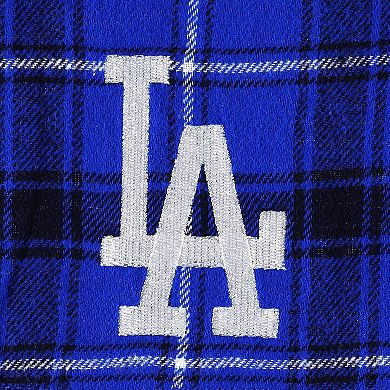 Men's Concepts Sport Royal/Black Los Angeles Dodgers Ledger Flannel Boxers