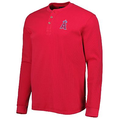 Men's Dunbrooke Los Angeles Angels Red Maverick Long Sleeve T-Shirt