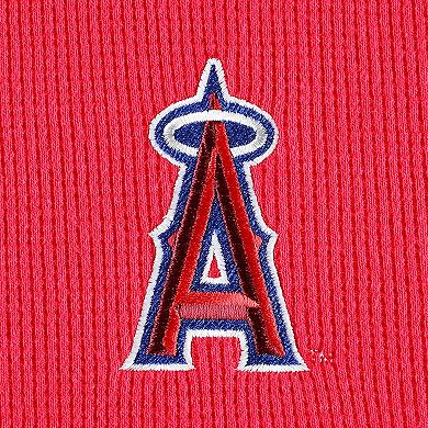 Men's Dunbrooke Los Angeles Angels Red Maverick Long Sleeve T-Shirt
