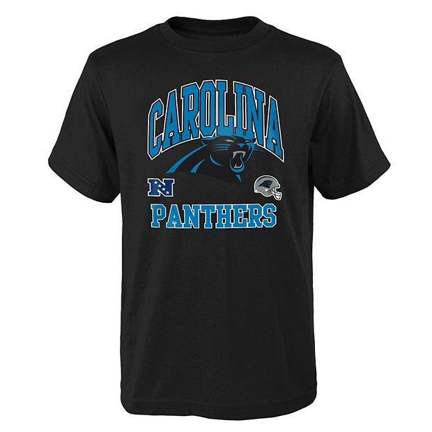 Youth Black Carolina Panthers Official Business T Shirt