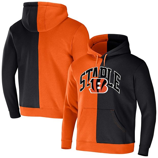 Nfl Cincinnati Bengals Boys' Long Sleeve Performance Hooded