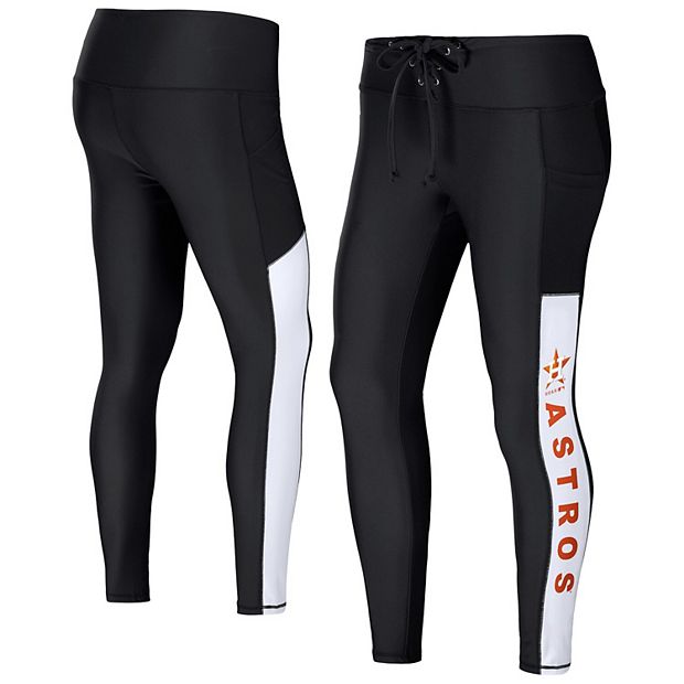 Women s WEAR by Erin Andrews Black Houston Astros Leggings