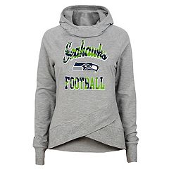 Youth Neon Green Seattle Seahawks Fan Gear Prime Pullover Hoodie