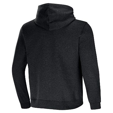 Men's NFL x Darius Rucker Collection by Fanatics Heather Charcoal Tampa Bay Buccaneers Radar Pullover Hoodie