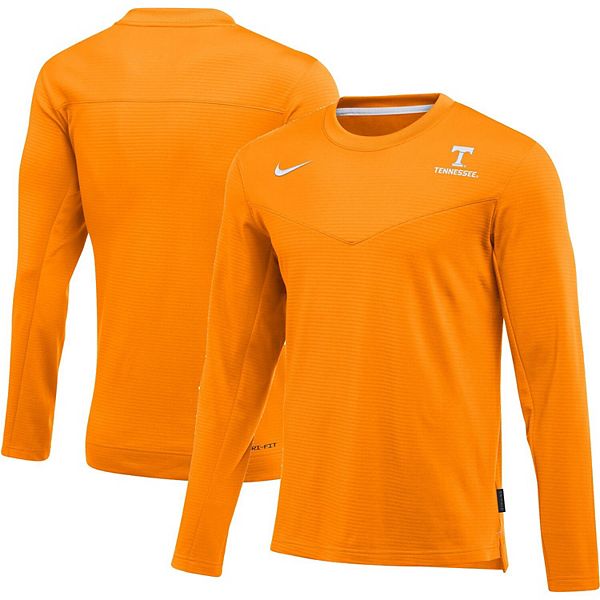 Men's Nike Orange/Royal New York Mets Game Authentic Collection Performance  Raglan Long Sleeve T-Shirt