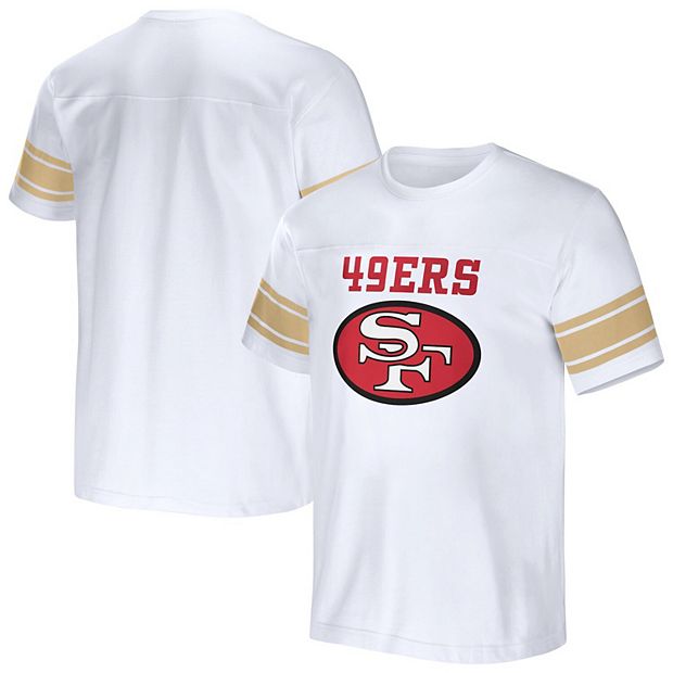 Men's NFL x Darius Rucker Collection by Fanatics White San Francisco 49ers Woven Short Sleeve Button Up Shirt Size: Medium