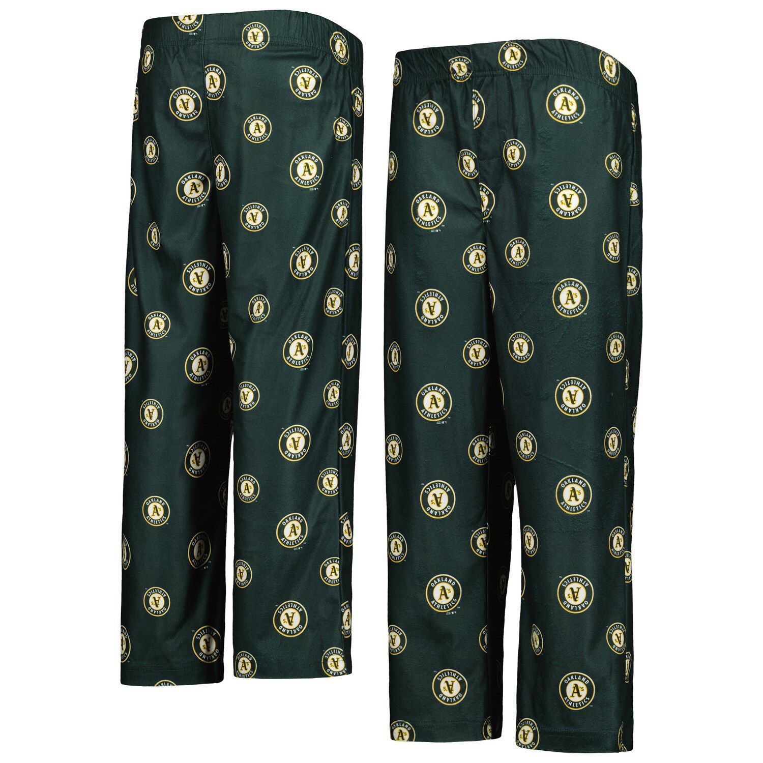 Outerstuff MLB Youth Boys Oakland Athletics Team Color Sleepwear Printed Pants