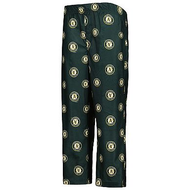 Youth Green Oakland Athletics Team Color Logo Pants