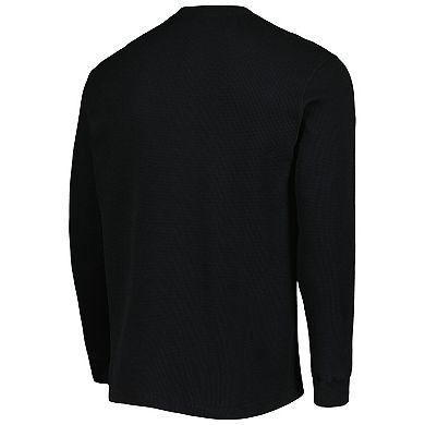 Men's Dunbrooke Chicago White Sox Black Maverick Long Sleeve T-Shirt