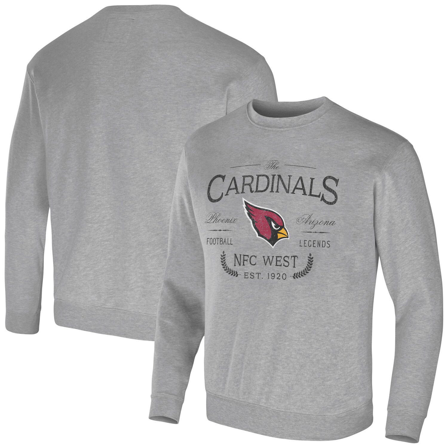 Starter Cardinals Halftime Long Sleeve T-Shirt - Men's