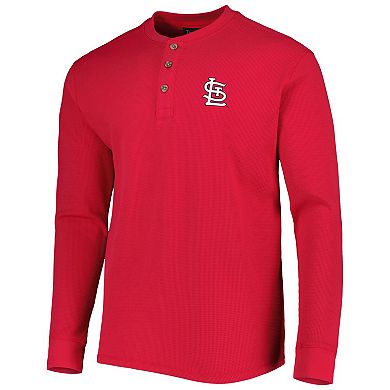 Men's Dunbrooke St. Louis Cardinals Red Maverick Long Sleeve T-Shirt